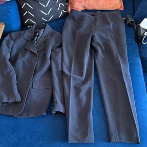 Kasper Men's Dark Navy Two-Piece Suit - Blazer & Pants